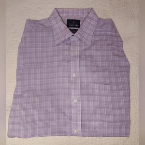 Stafford men's fitted button down shirt